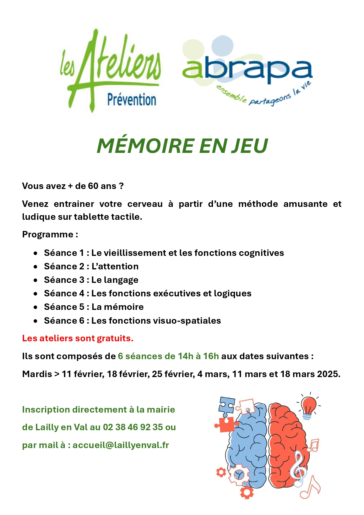 ABRAPA - Affiche Mémoire en jeu